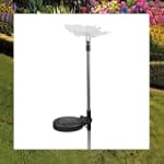Solarlampe Schmetterling 80cm LED Sol...