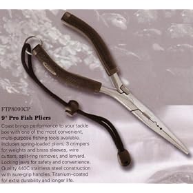 Coast Fishing Gear FTP8000 9 Pro Fish Pliers for fishing enthusiasts