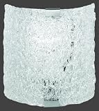 Trio 207800100 Wandleuchte, 1xE14, max.40W, 20x20cm, Halterungen Nickel m., Acryl klar