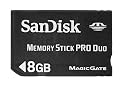 SanDisk MemoryStick Pro Duo 8GB Speicherkarte (original Handelsverpackung)