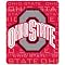 Ohio State Buckeyes NCAA Light Weight Fleece Blanket (031 Series) (50"x60")