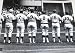 Yogi Berra, Whitey Ford, AND Phil Rizzuto TRIPLE Autographed New York Yankees 16x20 Dugout Photo (pictured: Mickey Mantle, Joe Dimaggio, and Roger Maris)