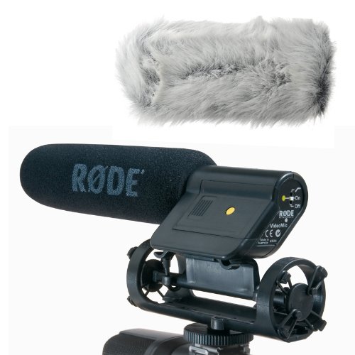 camcorder microphone Free & Fast shipping Camcorder Microphone Rode VideoMic With Fuzzy