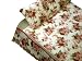 Dollhouse Miniature Artisan Summer Chintz Double Bed Quilt Set