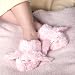 Heated Herbal Lavender Bunny Slippers