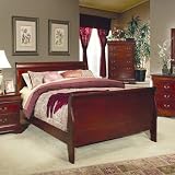 Strasburg Bed in Cherry Size