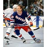 NHL Guy Lafleur Rangers Action Autographed 8-by-10-Inch Photograph