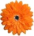 Posies Accessories Medium Sunshine Orange Gerber Daisy Flower Hair Clip