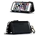 iPhone 6 Case, iPhone 6S Case, BENTOBEN iPhone 6 Wallet Case Synthetic Leather Zipper Coin Purse Detachable Phone Cover Secure Flip Credit Card Slots Holder Kickstand,Black