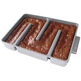 Baker's Edge Nonstick Edge Brownie Pan