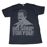 Mens Seinfeld No Soup For You T-shirt