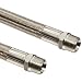 Unisource TSV PTFE Chemical/Antistatic Hose Assembly, Stainless Steel 316 NPT Male Connection