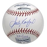 Sandy Koufax Autographed Hall of Fame Baseball