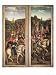 The Just Judges and the Knights of Christ, Detail from the Left Hand Panel of the Ghent Altarpiece Giclee Poster Print by Hubert & Jan Van Eyck, 42x56