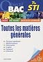 Toutes les mati�res g�n�rales Tle STI