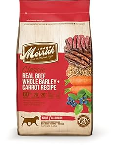Merrick Classic Beef Whole, Barley & Carrot - 15 lbs Merrick Classic Beef Whole, Barley & Carrot - 15 lbs