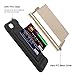 iPhone 7 Plus Card Holder Case, Holds Up to 2 Cards, TORUBIA Wallet Case Slim Fit Armor Air Cushion Technology Dual Layer Heavy Duty Shockproof Protective Cover for iPhone 7 Plus 5.5 inch - Gold