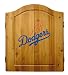 Imperial Los Angeles Dodgers Licensed Solid Pine Cabinet and Bristle Dartboard Set