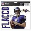 Joe Flacco - Baltimore Ravens 5x6 Cling Decal