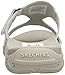 Skechers Women's Reggae Trench Town Slide Sandal, White Leather, 8 M US