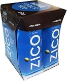 Zico Pure Premium Coconut Water, Chocolate, 8 Ounce, 4 Count (Pack of 6)