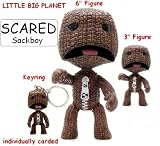 Little Big Planet Scared Sackboy Set: 6" Figure, 3" Figure & Keyring SetIMAGE