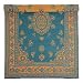 Kitchen & Housewares : Gaiam Floral Pattern Reversible All-Weather Indoor/Outdoor, Floor Mat, 4x6, Aqua