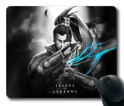 1 X Customizablestyle League of Legends Yasuo-2 Mousepad, Customized Rectangle DIY Mouse Pad