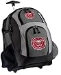 Missouri State Bears Rolling Backpack Deluxe Gray Missouri State University - Our Best Backpacks Bags with Wheels or School Trolley Bags Carry-Ons - Unique Gifts