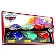 Disney / Pixar CARS Movie 1:55 Die Cast Story Tellers Collection 3-Pack Doc Hudson, Flo and Sponsorless McQueen