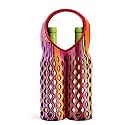 Built Fishnet Wine Tote, Two Bottle (Nolita Stripe)