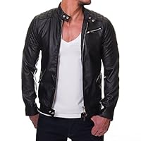 Prestige Homme Herren Jacke Kunst Leder ...