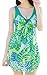 wantdo Women's One piece Bathing Swimsuit Greenbanana XL US 8-10