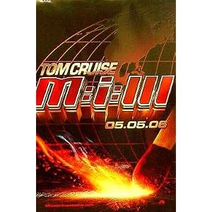 MISSION IMPOSSIBLE 3 TOM CRUISE NEW MOVIE POSTER(Size 27