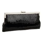 La Regale Mesh Slim Frame Clutch