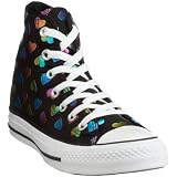 Converse All Star Women's Canvas Rainbow Hearts Print Hi
