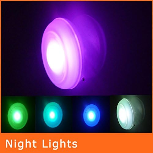 Color Changing Bath Swimming Pool Floating Waterproof LED Bubble Night Light
