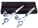 Suvorna 6.25" Professional Barber Razor Edge Hair Cutting Shears / Scissors Set (2 Pcs)