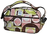 Taylor Weekender Diaper Bag in Geo Pink