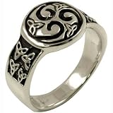 Triple Spiral - Sterling Silver Ring