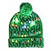 LED Christmas Hat , Kapmore Light Up Knit Colorful Lights LED Xmas Hat for Unisex Kids Winter Snow Christmas Holiday Party Beanie Cap Gifts