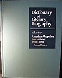 American magazine journalists, 1900-1960 : second series