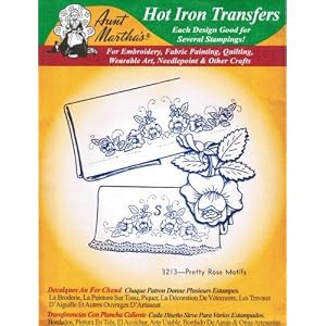 Pretty-Rose-Motifs-Aunt-Martha-s-Hot-Iron-Embroidery-Transfer