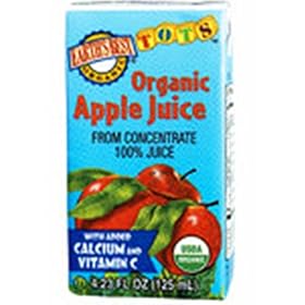 Earth's Best Organic Tots Aseptic Apple Juice, 4.23-Ounce Boxes (Pack of 44)