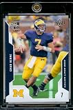 2008 Upper Deck Draft Edition # 12 Chad Henne (RC) - Michigan - Rookie Football Card in Protective Screw Down Display Case