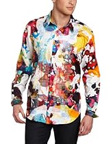 Hot Sale Robert Graham Men's Gerard Long Sleeve Woven Shirt, Multi, XX-Large