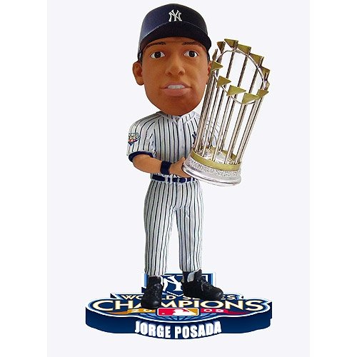 Jorge Posada Yankees World Series Champs Bobblehead