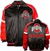 Ohio State Buckeyes Varsity Faux Leather Jacket