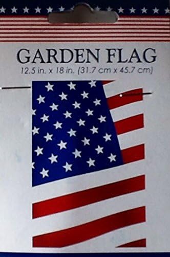 Red White & Blue Small American Flag Garden Flag ~ 4th of July Decoration ~ American Pride Outdoor Decor
