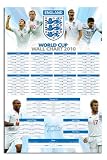 England FA 2010 World Cup Wall Chart - Maxi Poster - 61 cm x 91.5 cm